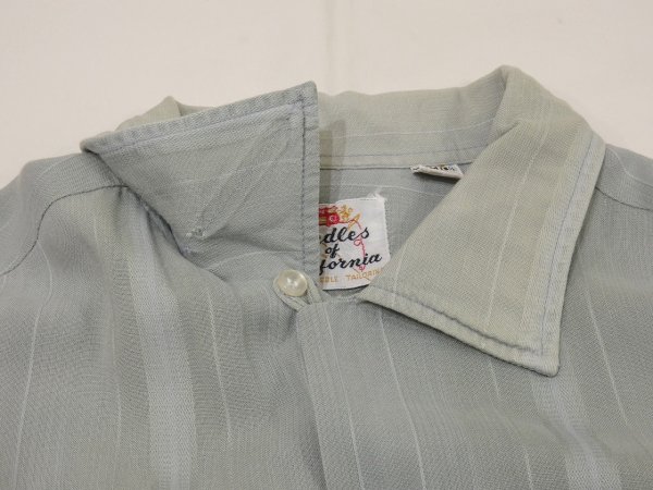 画像5: 60s Needles of California MULTI STRIPE RAYON S/S SHIRT (5)