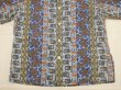 画像6: 50s 60s Duke Kahanamoku ALL OVER STRIPE （BORDER) PATTERN COTTON HAWAIIAN SHIRT (6)