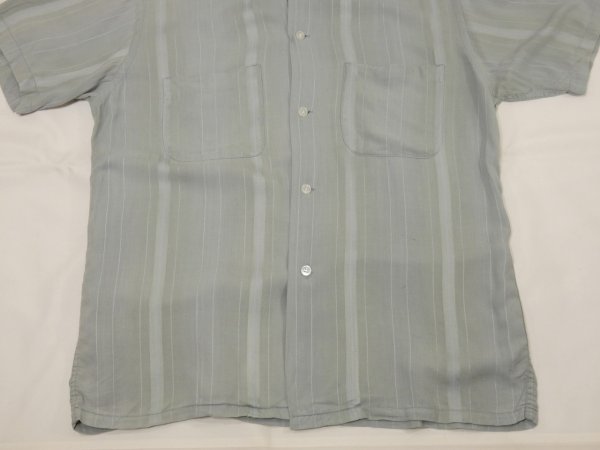 画像6: 60s Needles of California MULTI STRIPE RAYON S/S SHIRT (6)