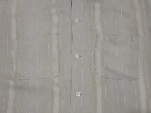 画像7: 60s Needles of California MULTI STRIPE RAYON S/S SHIRT (7)