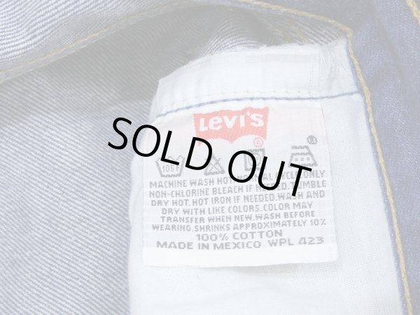 画像5: 00s Levi's 501 DARK BLUE DENIM PANTS  (5)