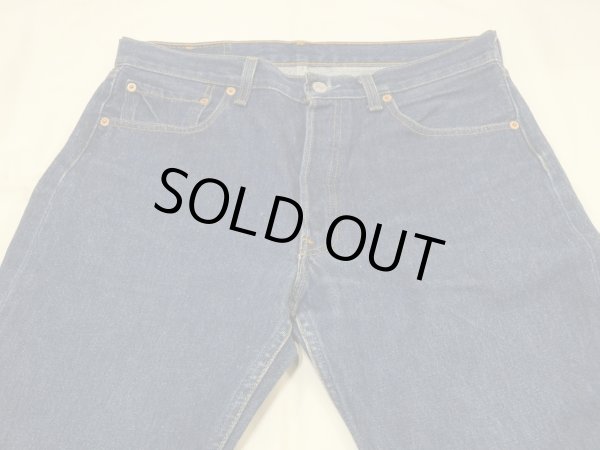 画像4: 00s Levi's 501 DARK BLUE DENIM PANTS  (4)