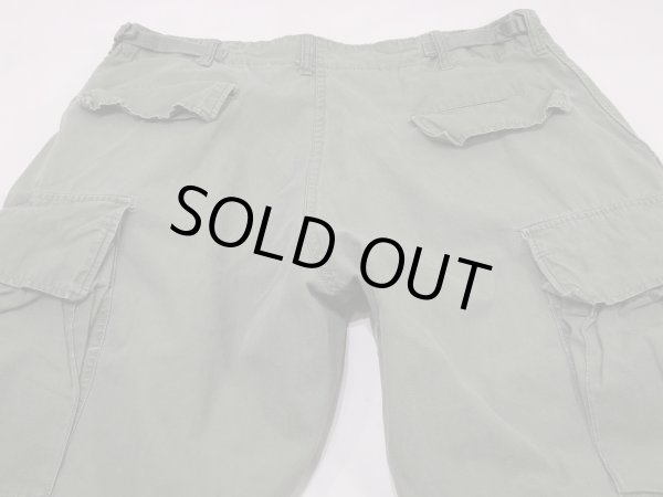 画像11: 60s US ARMY NON RIP JUNGLE FATIGUE TROUSERS PANTS 3rd DPSC MADE ZIPPER FLY (11)