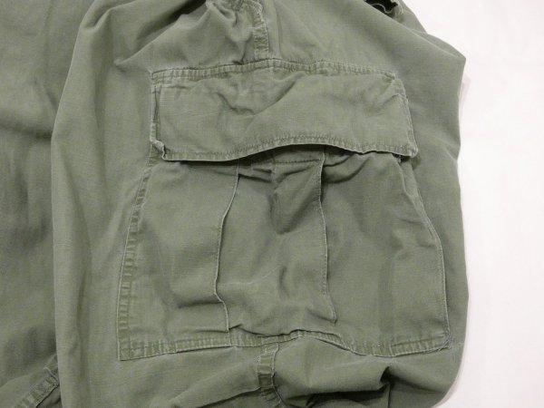 画像8: 60s US ARMY NON RIP JUNGLE FATIGUE TROUSERS PANTS 3rd DPSC MADE ZIPPER FLY (8)