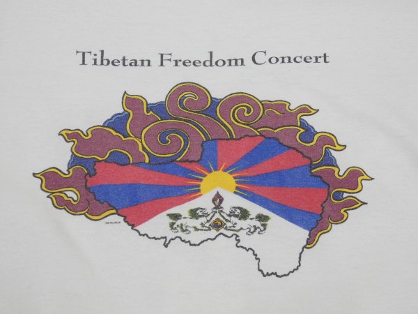 画像5: 90s TULTEX Tibetan Freedom Concert TOUR BAND T-SHIRT (5)