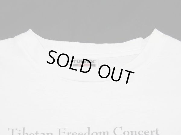 画像4: 90s TULTEX Tibetan Freedom Concert TOUR BAND T-SHIRT (4)