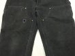画像7: 20s Carhartt DOUBLE KNEE BLACK DUCK PAINTER WORK PANTS MADE IN USA (7)
