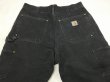 画像9: 20s Carhartt DOUBLE KNEE BLACK DUCK PAINTER WORK PANTS MADE IN USA (9)