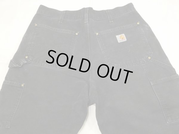画像9: 20s Carhartt DOUBLE KNEE BLACK DUCK PAINTER WORK PANTS MADE IN USA (9)