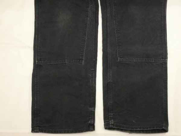 画像8: 20s Carhartt DOUBLE KNEE BLACK DUCK PAINTER WORK PANTS MADE IN USA (8)