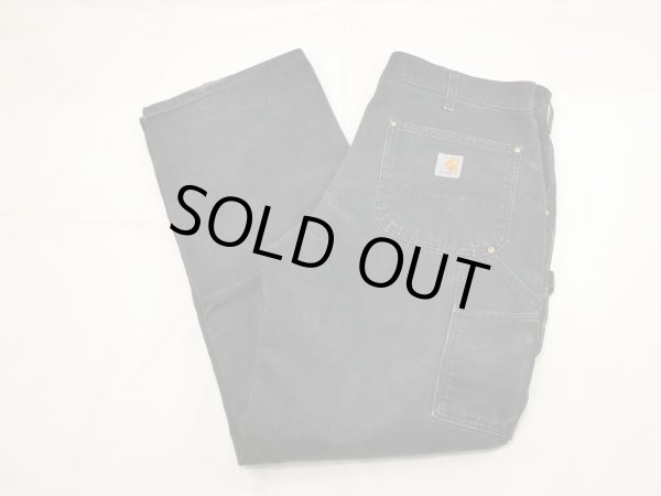 画像3: 20s Carhartt DOUBLE KNEE BLACK DUCK PAINTER WORK PANTS MADE IN USA (3)