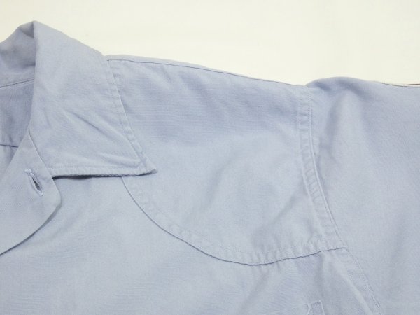 画像5: 60s SIMPSON'S POST OFFICE WORK SHIRTS with SHOULDER PATCH (5)