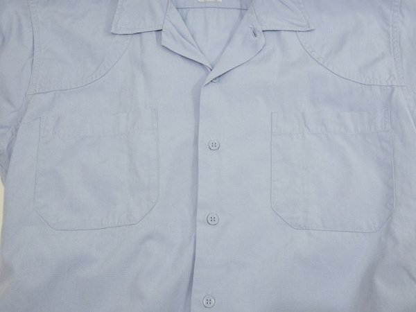 画像7: 60s SIMPSON'S POST OFFICE WORK SHIRTS with SHOULDER PATCH (7)