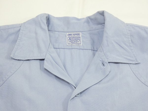 画像4: 60s SIMPSON'S POST OFFICE WORK SHIRTS with SHOULDER PATCH (4)