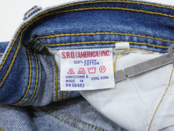 画像8: 80s DESPERADO WIDE DENIM PANTS (8)