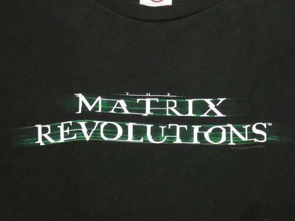 画像5: 00s DELTA THE MATRIX REVOLUTIONS MOVIE T-SHIRT (5)