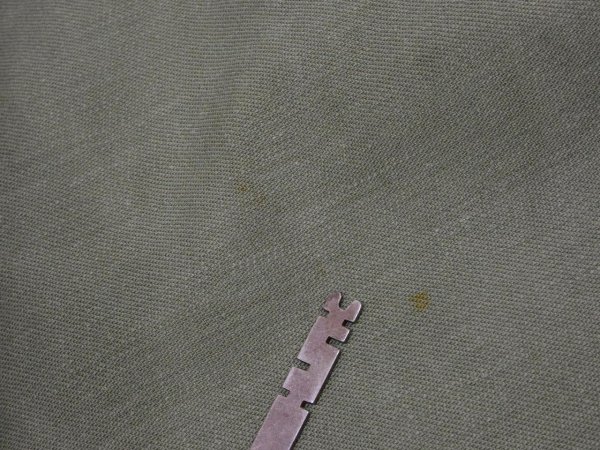 画像11: 50s US ARMY OG-107 COTTON SATEEN UTILITY TROUSERS BAKER PANTS 1st (11)