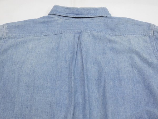 画像16: 30s THE BRAVE MAN CHAMBRAY SHIRT with CHIN STRAP (16)