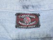 画像3: 30s THE BRAVE MAN CHAMBRAY SHIRT with CHIN STRAP (3)