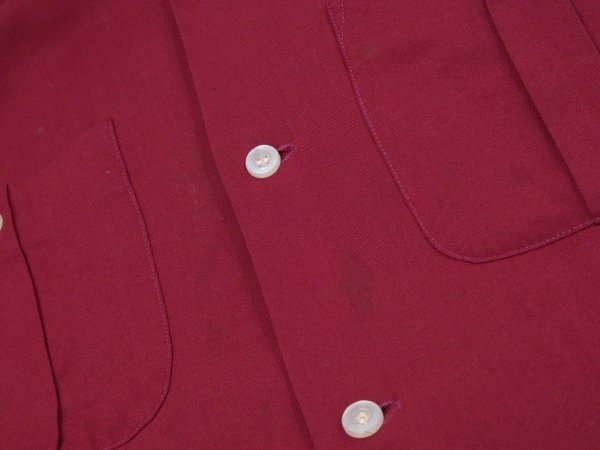 画像7: 60s Hilton RAYON BOWLING SHIRT  (7)