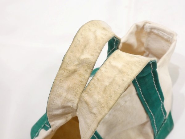 画像7: 80s L.L.Bean  BOAT AND TOTE MINI TOTE BAG (7)