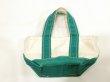 画像10: 80s L.L.Bean  BOAT AND TOTE MINI TOTE BAG (10)