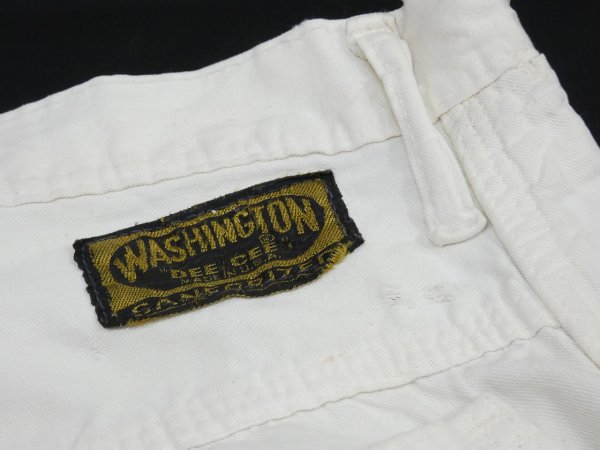 画像12: 60s WASHINGTON DEE CEE PAINTER WORK PANTS (12)
