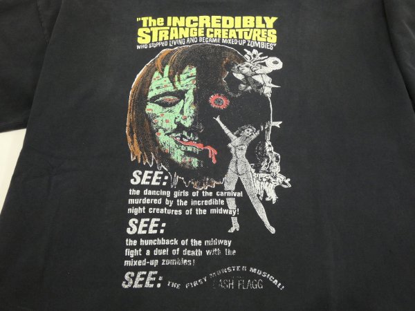 画像4: 90s The INCREDIBLY STRANGE CREATURES MOVIE POSTER T-SHIRT (4)