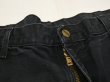 画像5: 00s Carhartt DOUBLE KNEE BLACK DUCK WORK PAINTER PANTS with PAINT (5)
