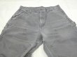 画像4: 10s Carhartt DOUBLE KNEE DUCK PAINTER WORK PANTS GRAVEL (4)