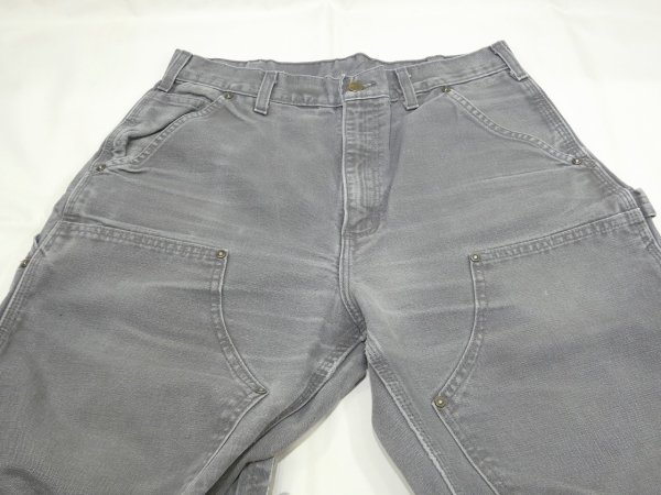 画像4: 10s Carhartt DOUBLE KNEE DUCK PAINTER WORK PANTS GRAVEL (4)