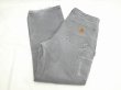 画像3: 10s Carhartt DOUBLE KNEE DUCK PAINTER WORK PANTS GRAVEL (3)