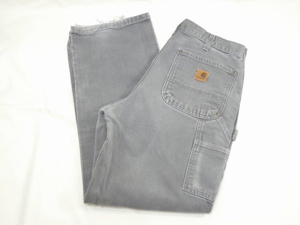 画像3: 10s Carhartt DOUBLE KNEE DUCK PAINTER WORK PANTS GRAVEL (3)