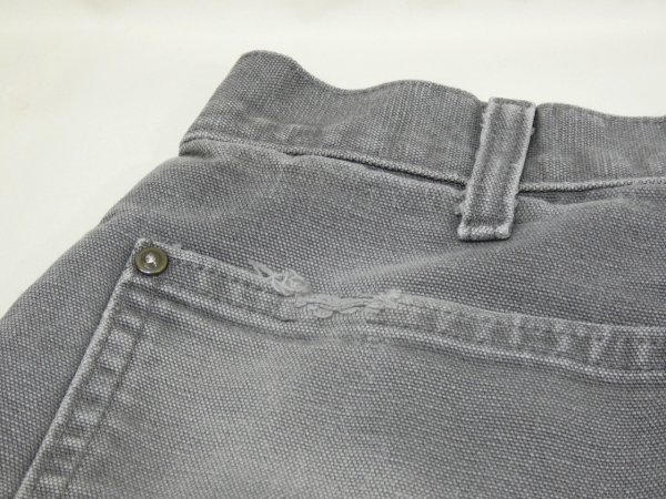 画像8: 10s Carhartt DOUBLE KNEE DUCK PAINTER WORK PANTS GRAVEL (8)