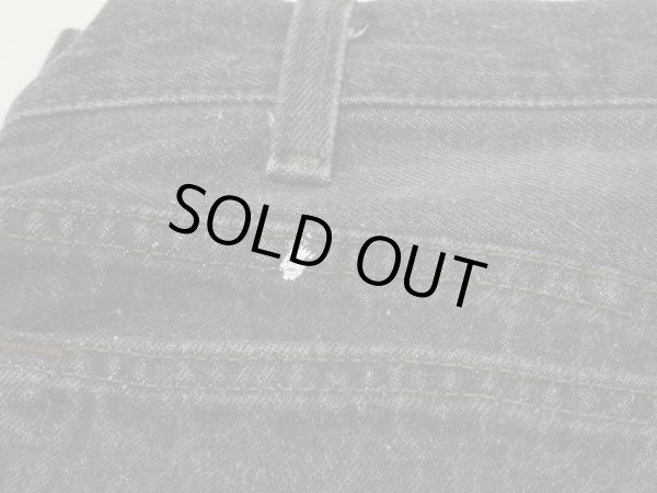 画像12: 80s Levi's 501- 0658 YARN DYED BLACK DENIM PANTS W36L30 MADE IN USA (12)