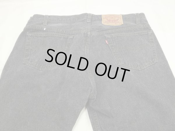 画像10: 80s Levi's 501- 0658 YARN DYED BLACK DENIM PANTS W36L30 MADE IN USA (10)