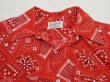 画像4: 70s Bellcraft BANDANA  ALL OVER PATTERN S/S SHIRT (4)