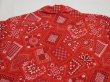 画像7: 70s Bellcraft BANDANA  ALL OVER PATTERN S/S SHIRT (7)