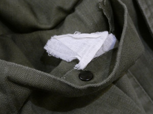 画像6: 40s US ARMY M-43 HBT UTILITY JACKET with PATCH (6)