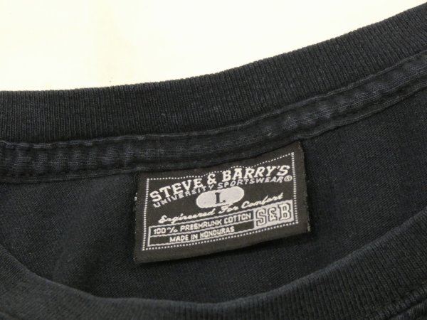 画像3: 00s STEVE & BARRY'S MOTION TEXT PRINT T-SHIRT (3)