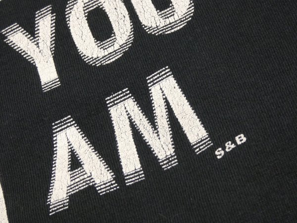 画像6: 00s STEVE & BARRY'S MOTION TEXT PRINT T-SHIRT (6)