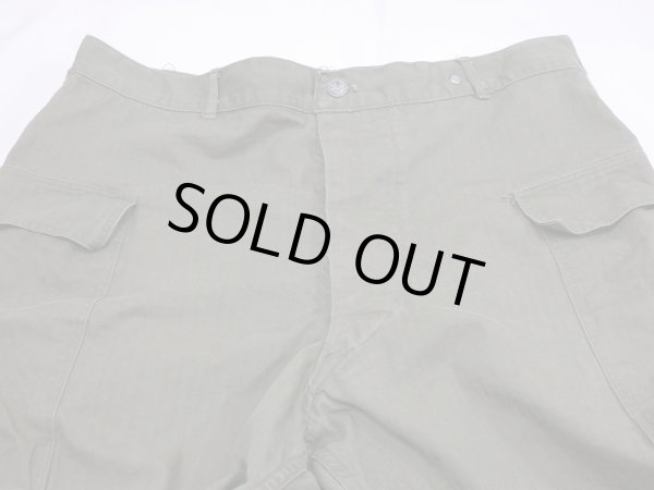 画像4: 40s US ARMY M-43 HBT TWILL UTILITY TROUSERS CARGO PANTS (4)