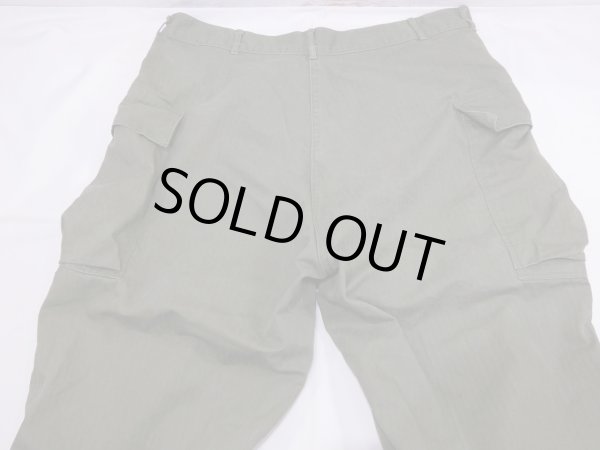 画像18: 40s US ARMY M-43 HBT TWILL UTILITY TROUSERS CARGO PANTS (18)