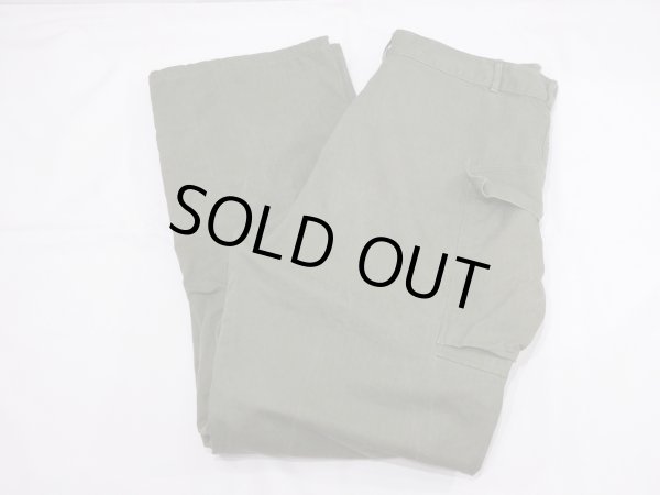 画像3: 40s US ARMY M-43 HBT TWILL UTILITY TROUSERS CARGO PANTS (3)