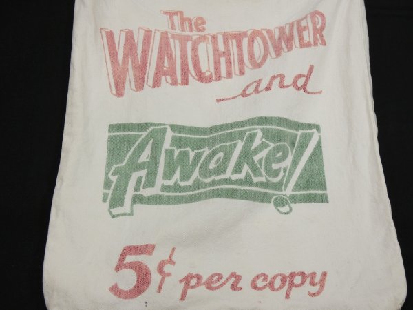 画像4: 40s The WATCHTOWER and Awake MAGAZINE BAG (4)