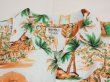 画像4: 60s NATIONAL SPORT SHIRT by Manhattan LION ALL OVER PATTERN RAYON HAWAIIAN SHIRT (4)
