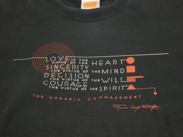 画像6: 00s FRANK LLOYD WRIGHT ART T-SHIRT (6)