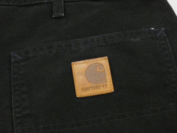 画像7: 90s Carhartt BLACK DUCK WORK PAINTER SHORTS MADE IN USA (7)