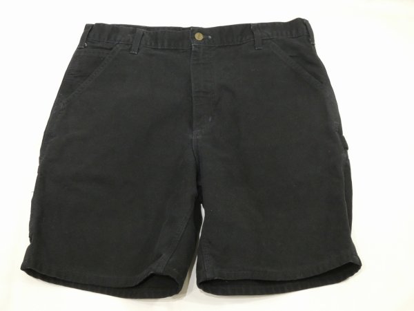画像3: 90s Carhartt BLACK DUCK WORK PAINTER SHORTS MADE IN USA (3)