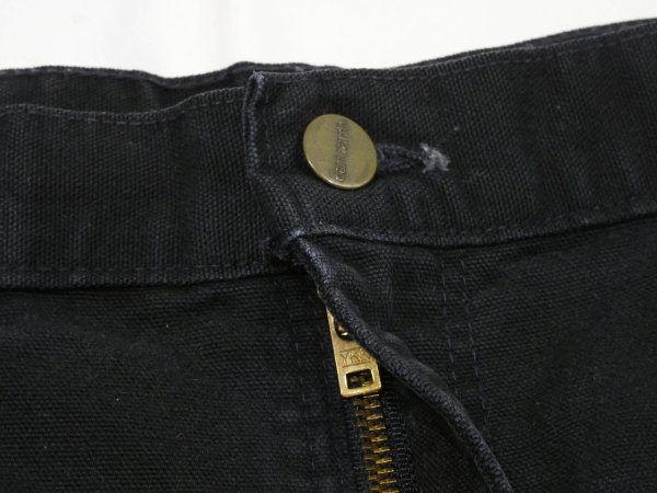 画像4: 90s Carhartt BLACK DUCK WORK PAINTER SHORTS MADE IN USA (4)